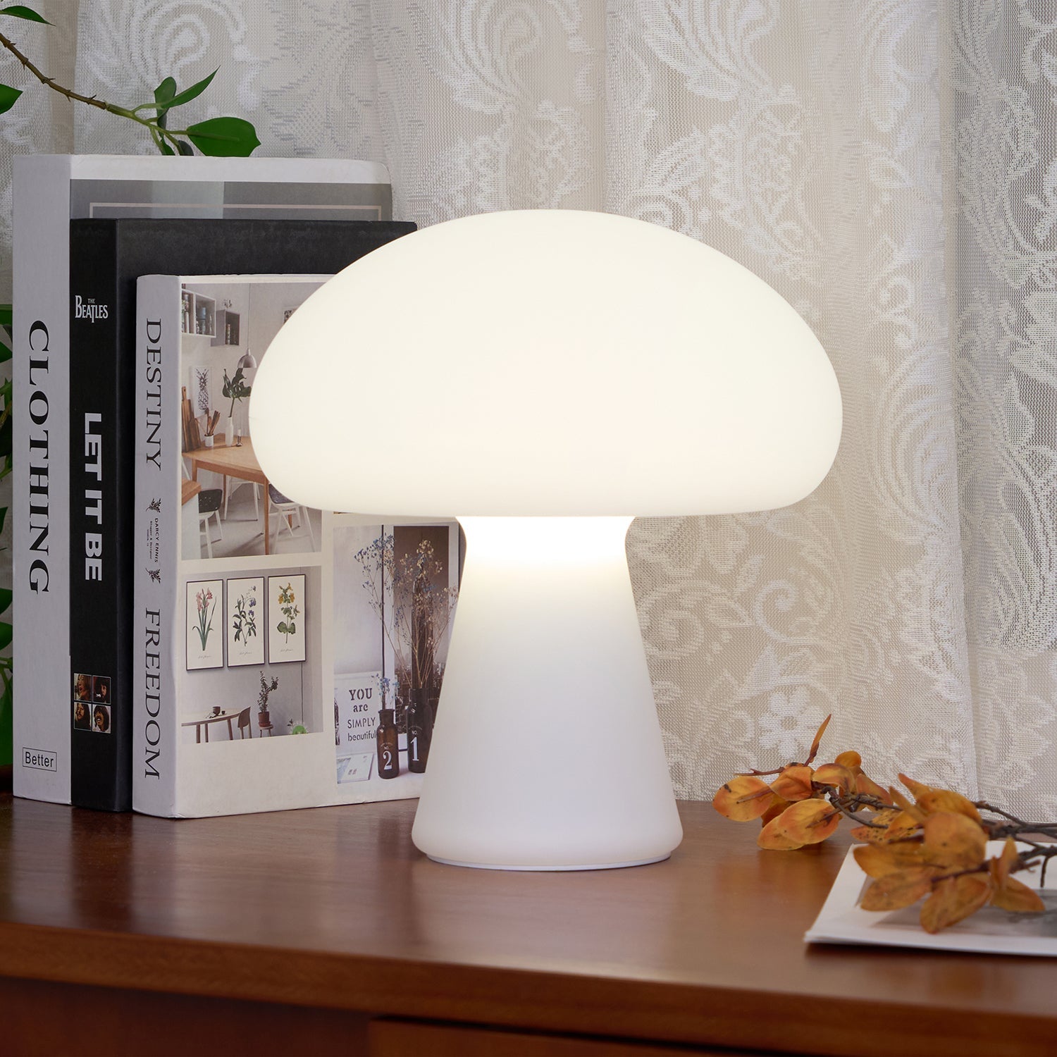 Obello Arc Glass Table Lamp