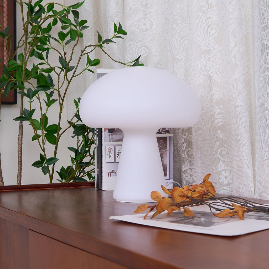 Obello Arc Glass Table Lamp