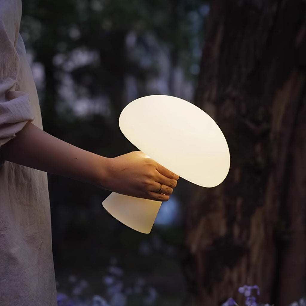 Obello Arc Glass Table Lamp