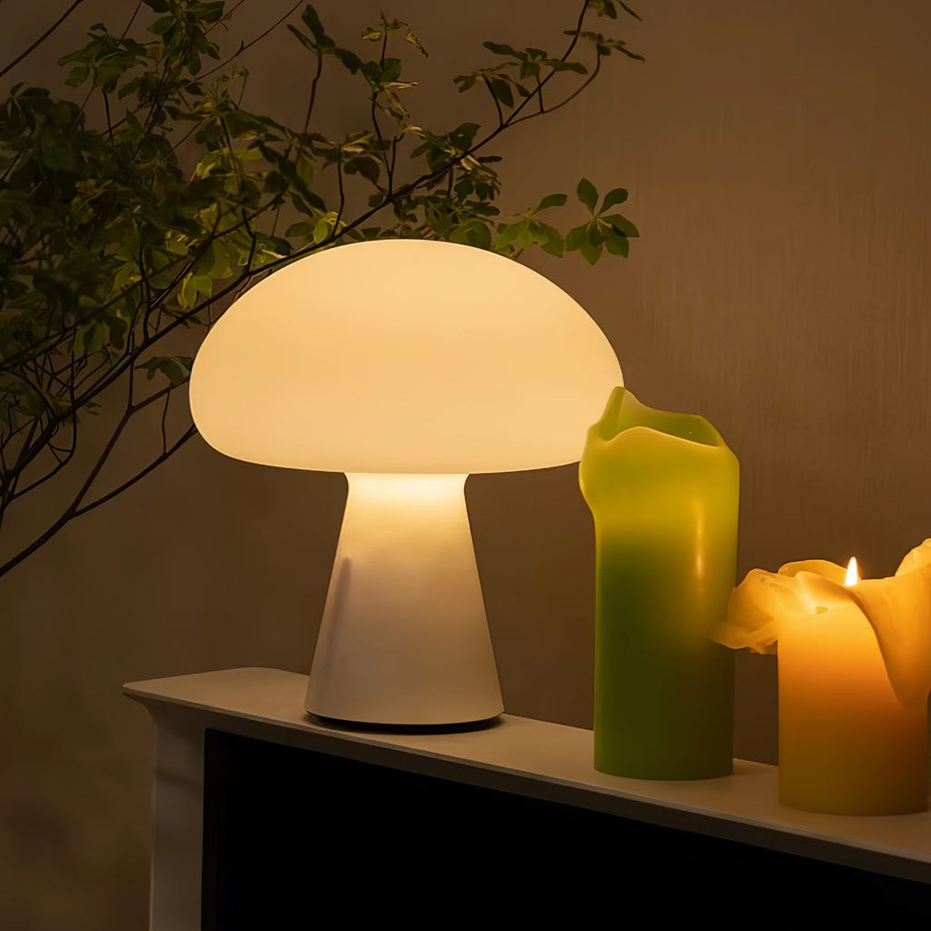 Obello Arc Glass Table Lamp