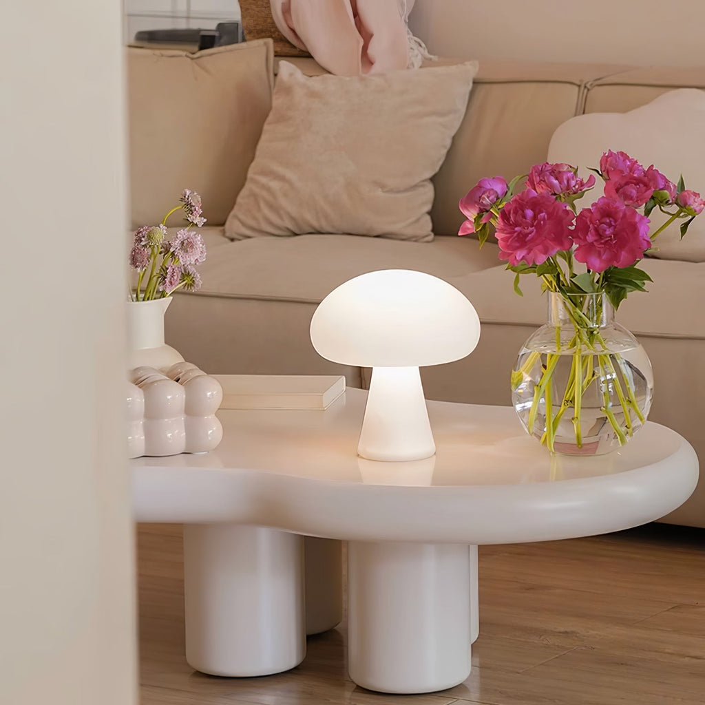 Obello Arc Glass Table Lamp