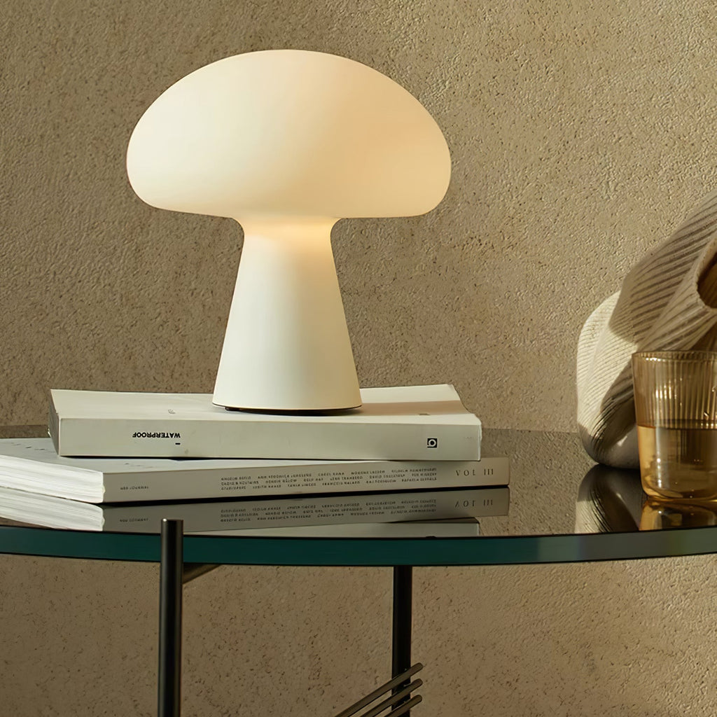 Obello Arc Glass Table Lamp