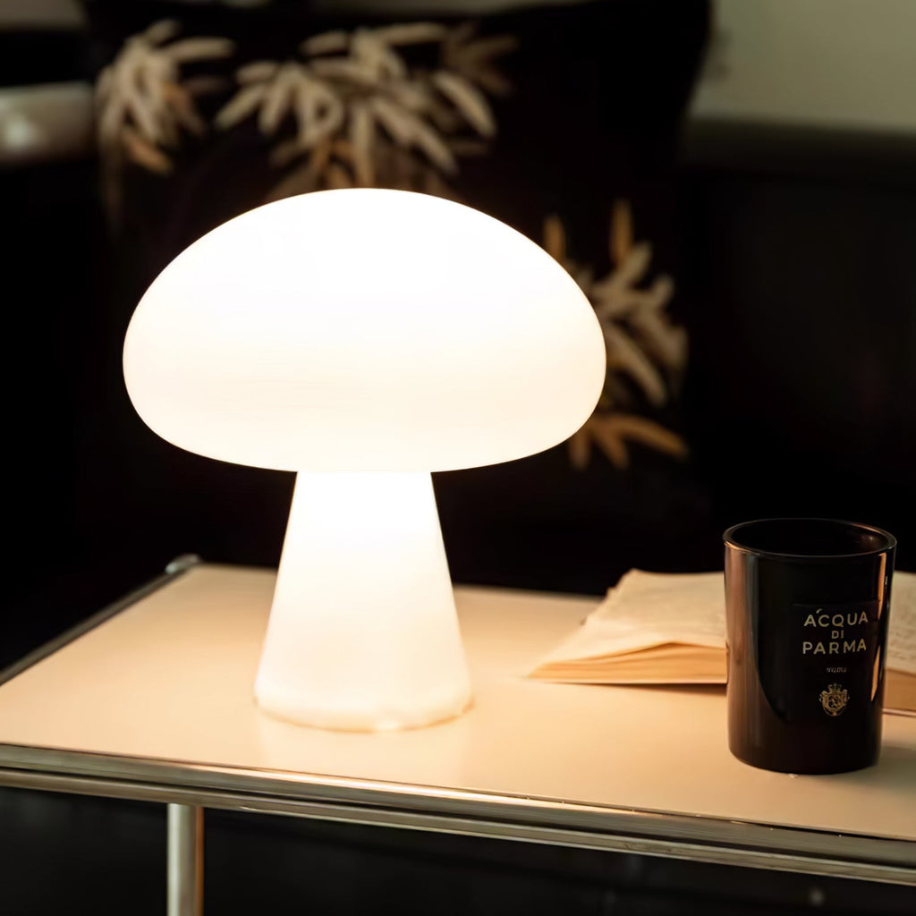 Obello Arc Glass Table Lamp