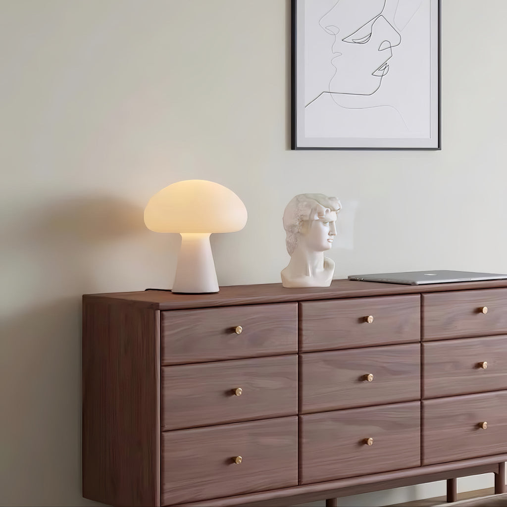 Obello Arc Glass Table Lamp