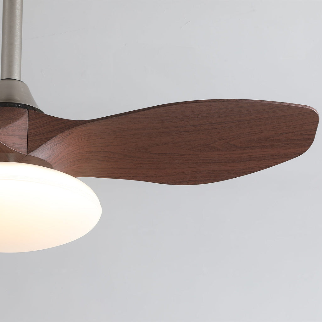 Zephira Minimalist Luxe Ceiling Fan Light