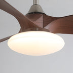 Zephira Minimalist Luxe Ceiling Fan Light
