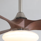 Zephira Minimalist Luxe Ceiling Fan Light