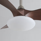 Zephira Minimalist Luxe Ceiling Fan Light