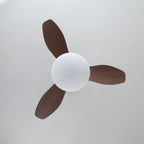 Zephira Minimalist Luxe Ceiling Fan Light