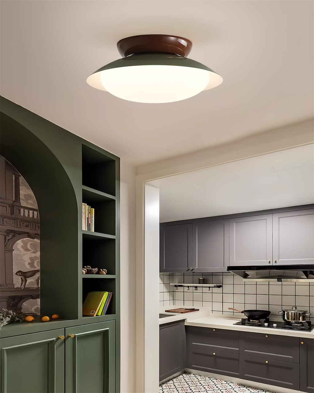 Paulo Dome Ceiling Light