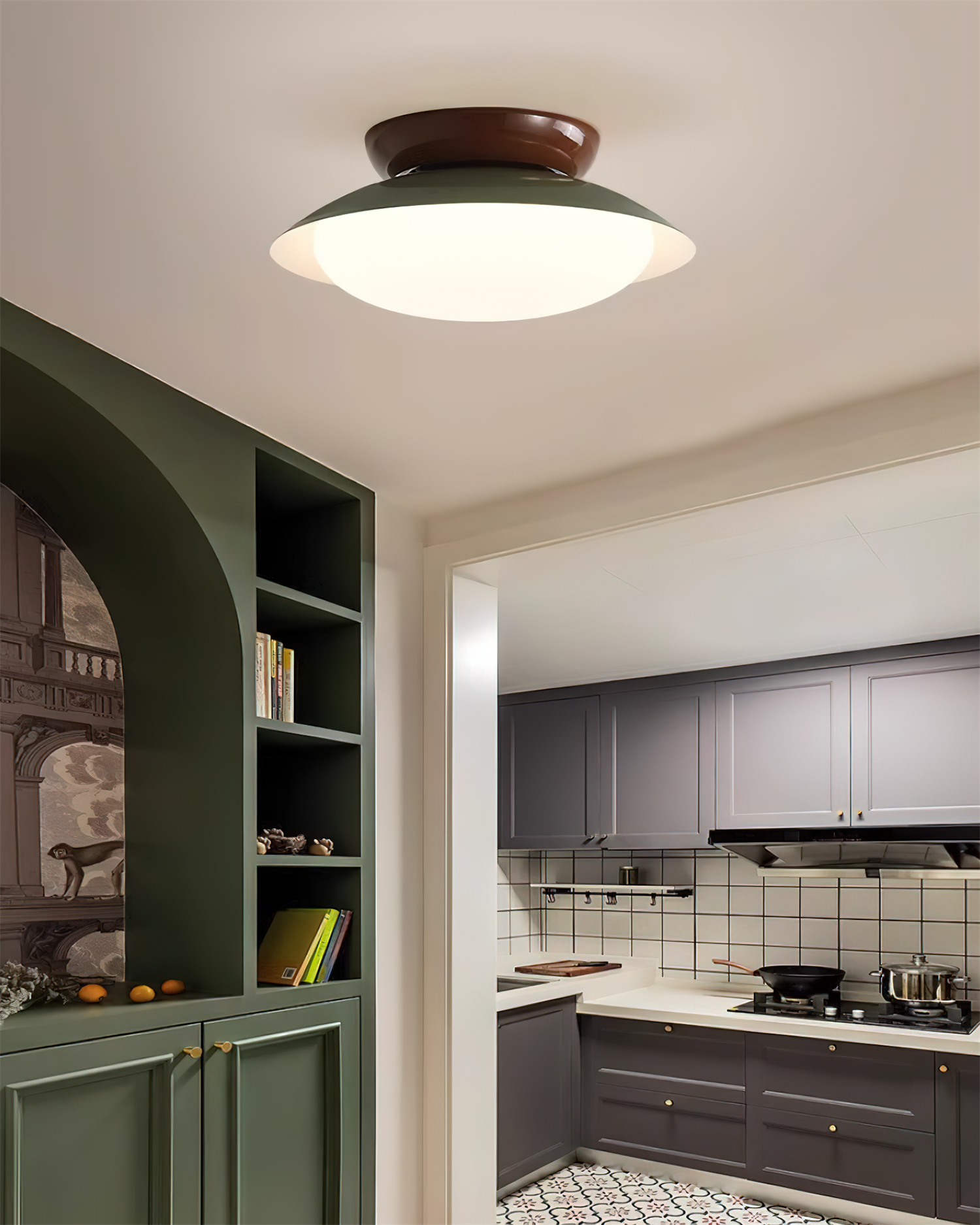Paulo Dome Ceiling Light