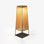 Rattan Minimal Post Light