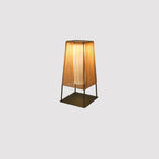 Rattan Minimal Post Light