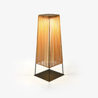 Rattan Minimal Post Light