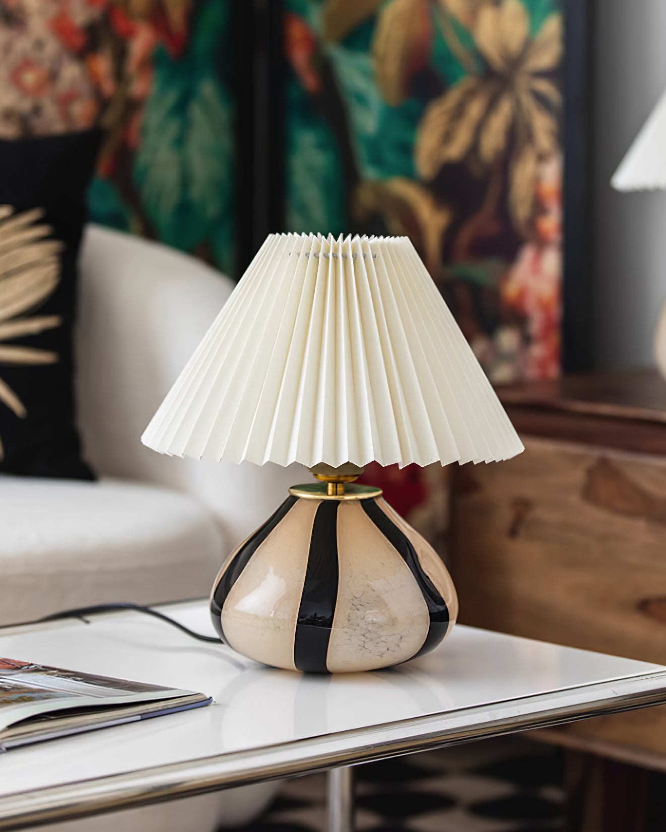 Cavolo Pleated Table Lamp