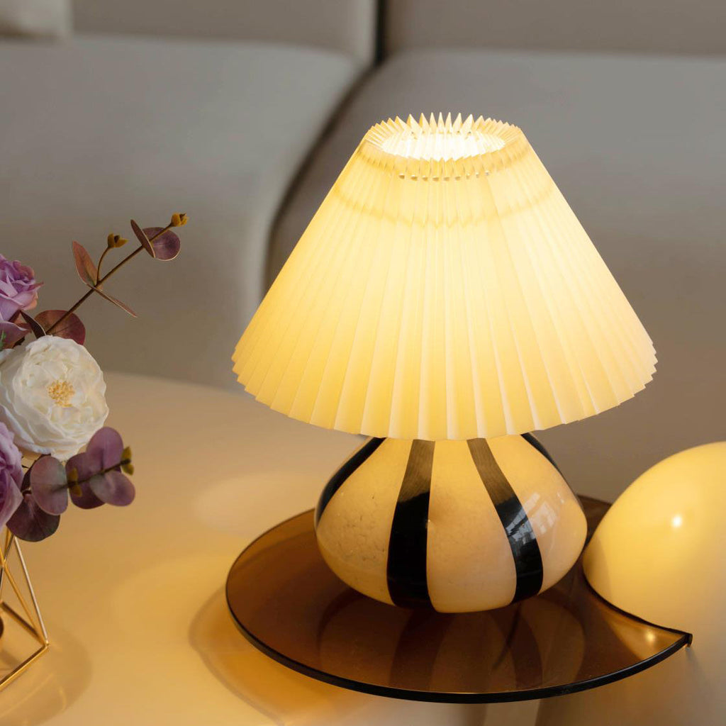 Cavolo Pleated Table Lamp