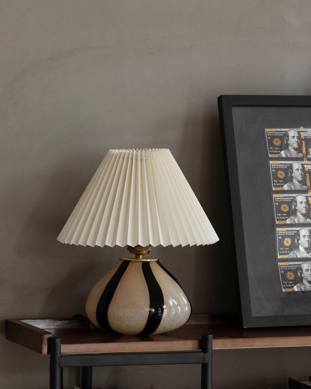 Cavolo Pleated Table Lamp