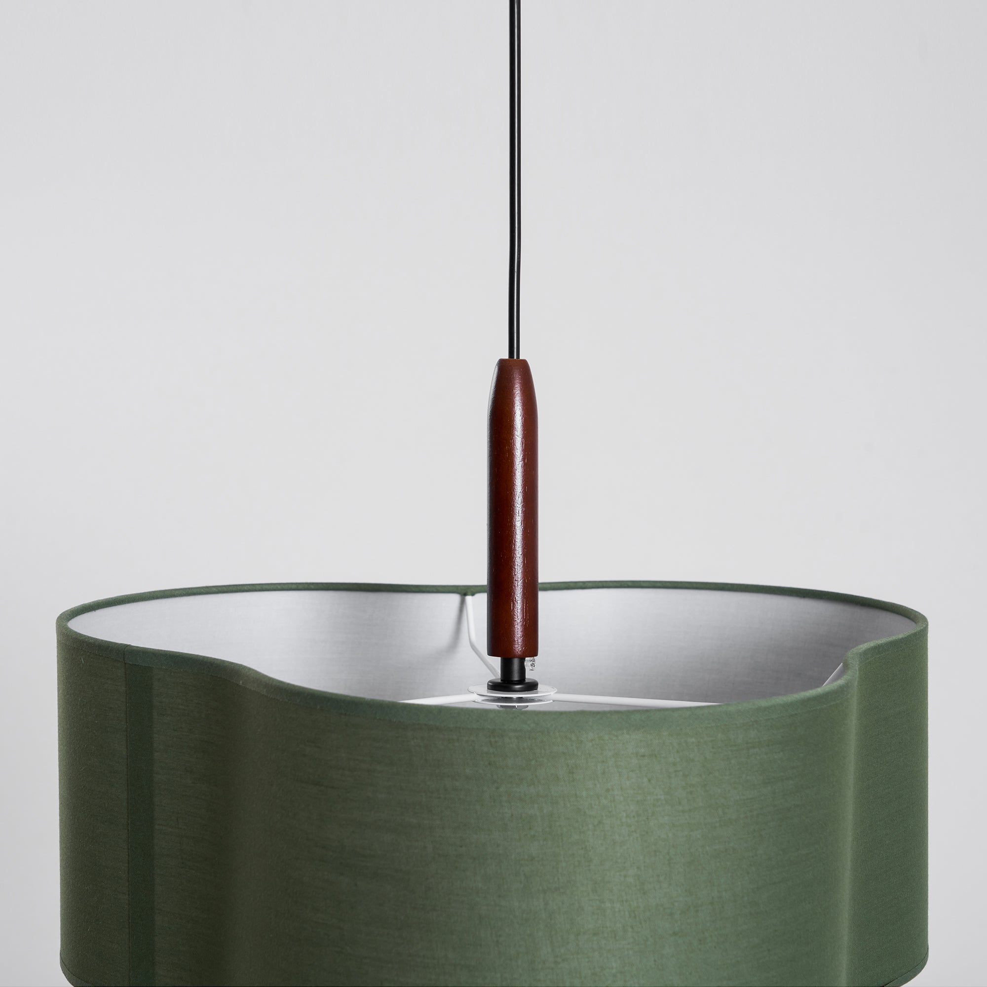 Raphia Layered Fabric Pendant Light