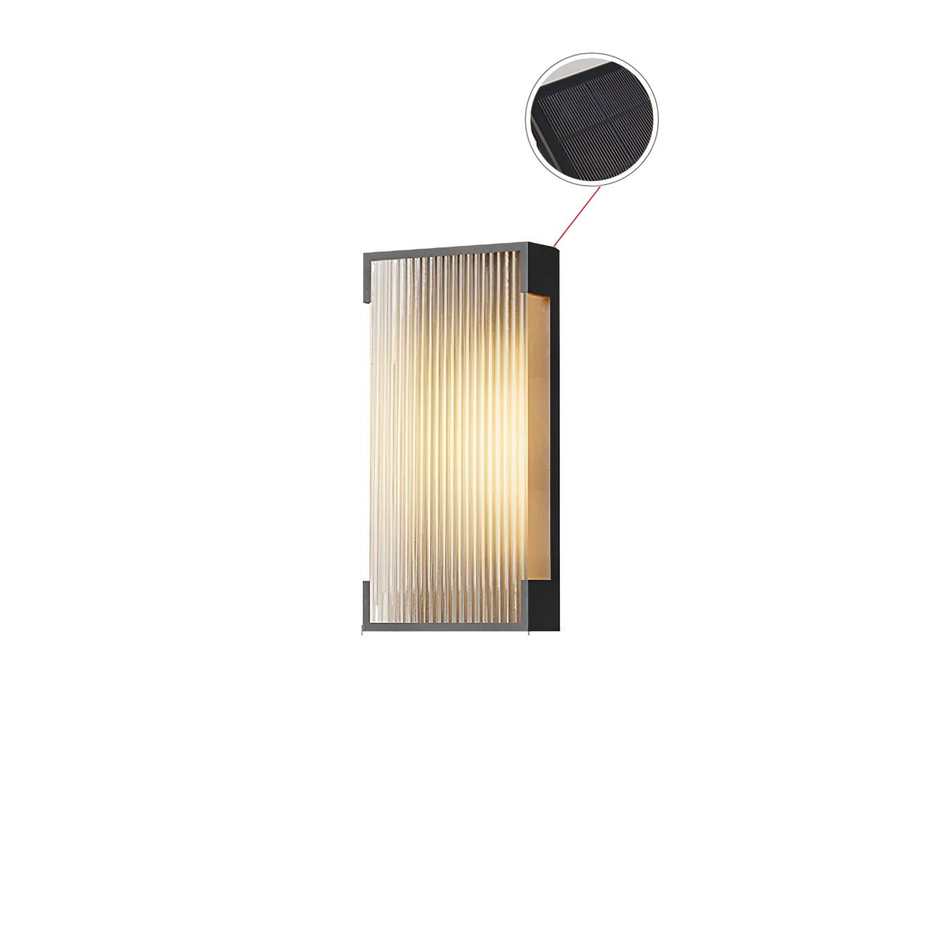 Mono Linear Solar Wall Light