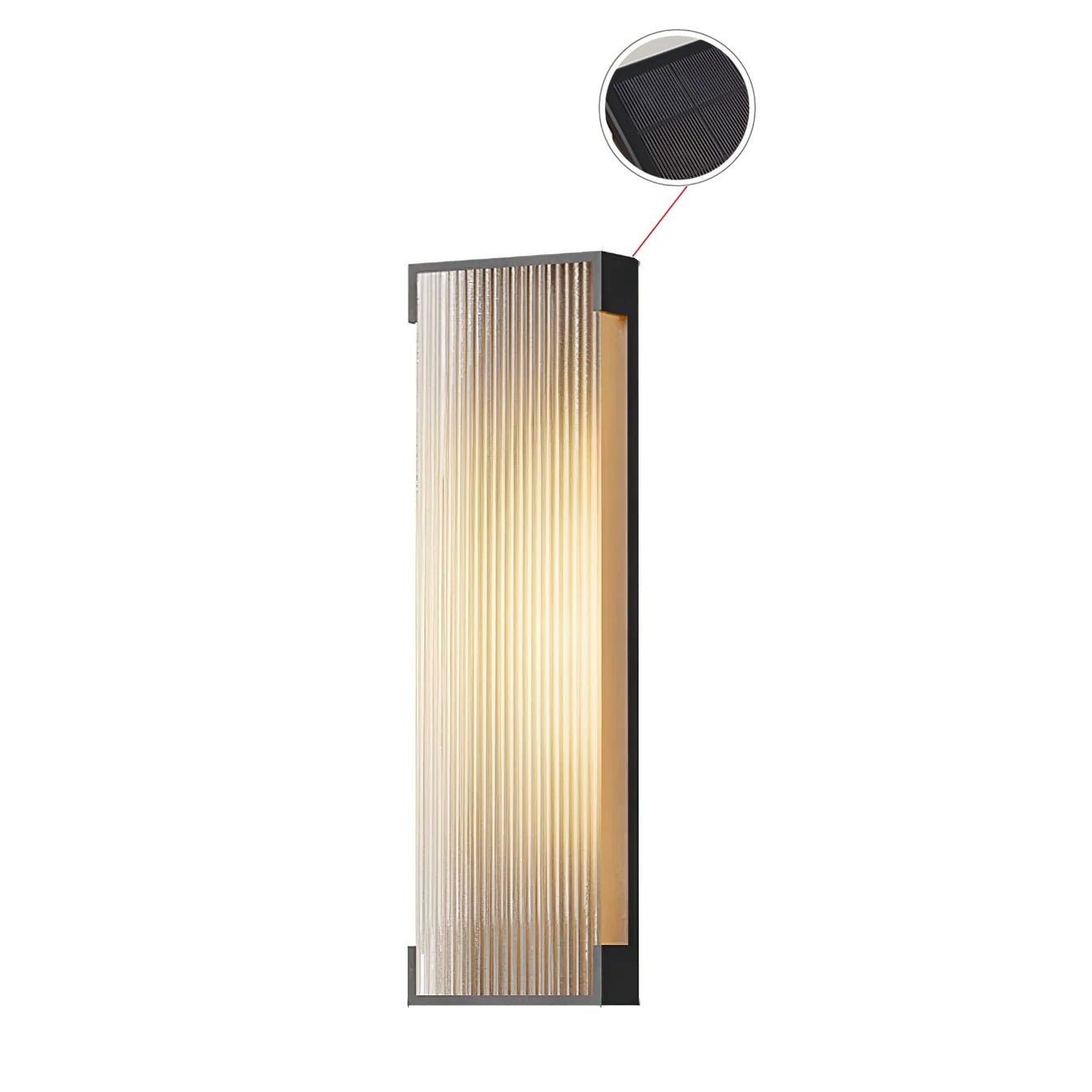 Mono Linear Solar Wall Light
