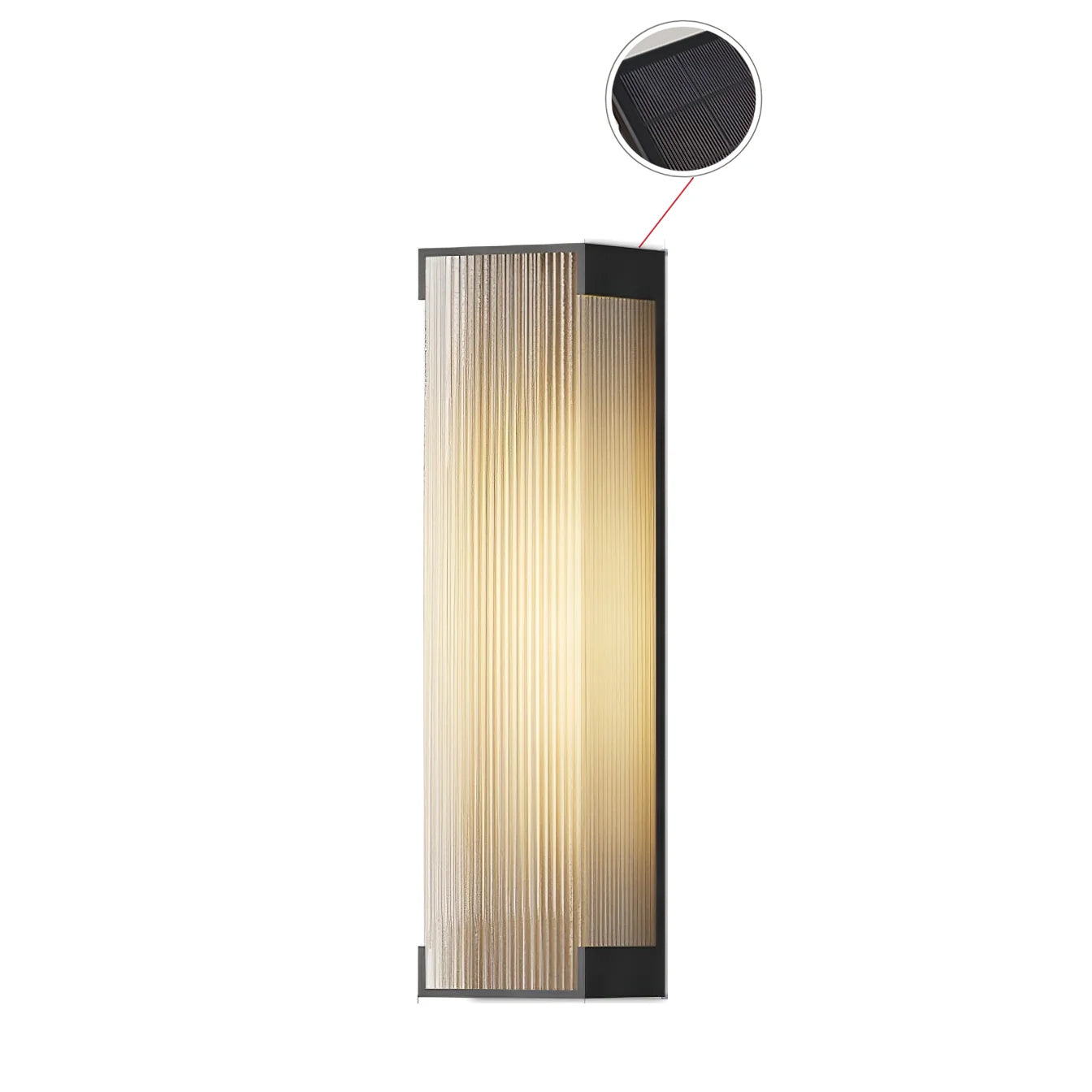 Mono Linear Solar Wall Light