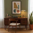 Redondo Amber Glass Table Lamp