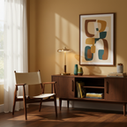 Redondo Amber Glass Table Lamp