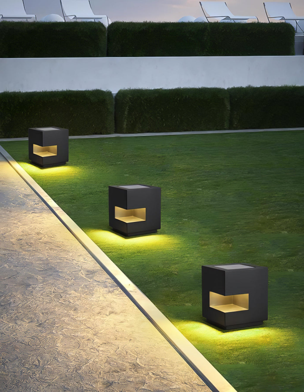 Cube Halo Path Light