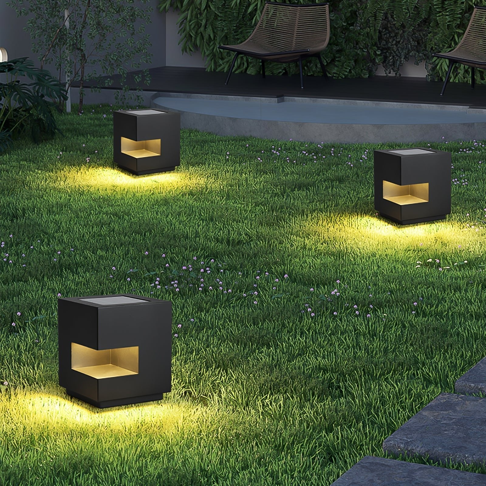 Cube Halo Path Light