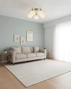 Renee Multi- Light Ribbed Glass Chandelier