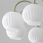 Renee Ribbed Glass Branch Chandelier