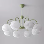 Renee Ribbed Glass Branch Chandelier