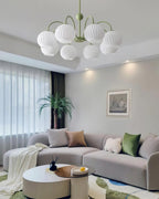 Renee Ribbed Glass Branch Chandelier