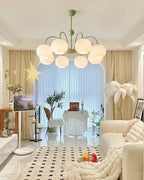 Renee Ribbed Glass Branch Chandelier