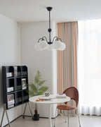 Renee Ribbed Glass Branch Chandelier