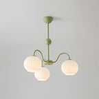 Renee Ribbed Glass Branch Chandelier