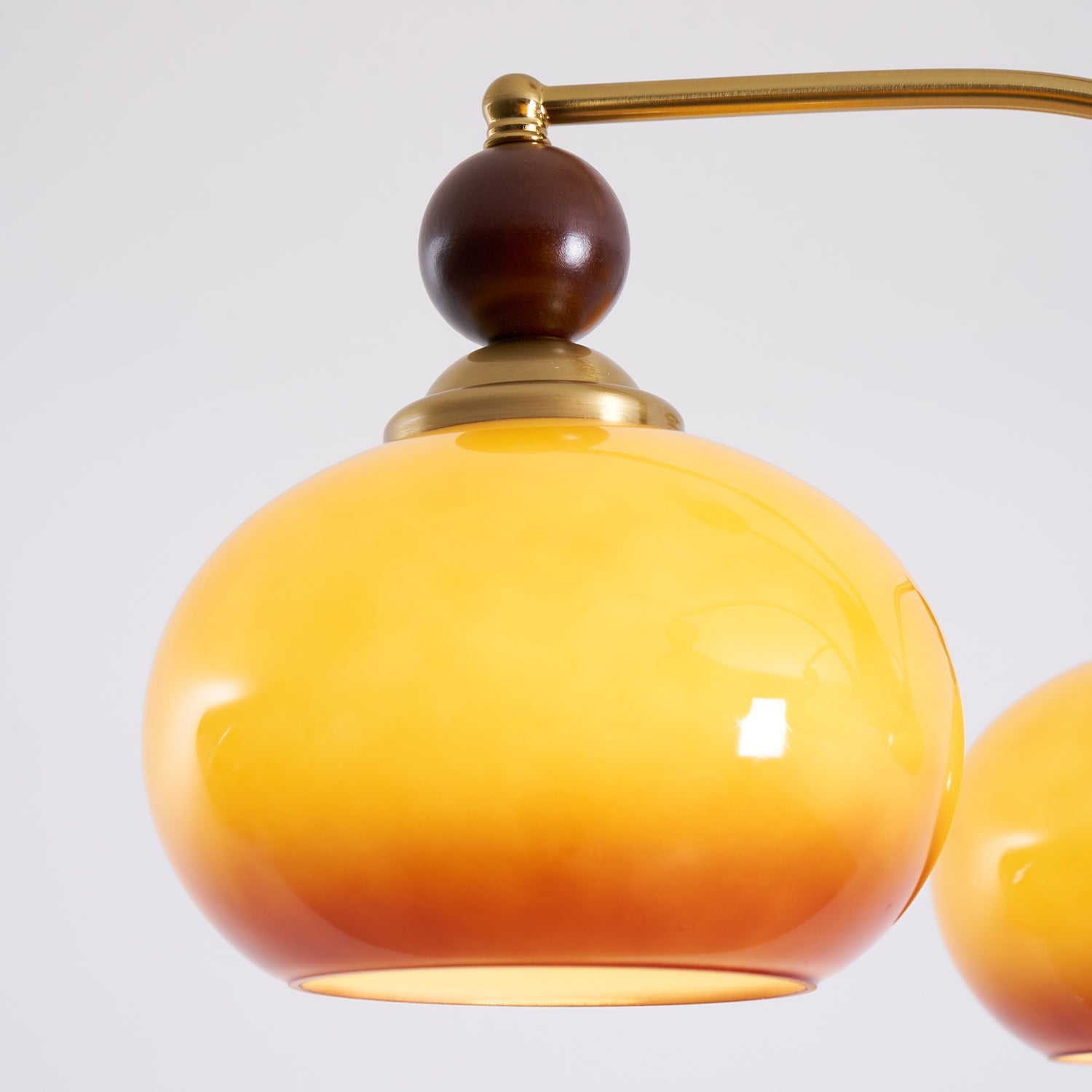 Calliope Vintage Brass Chandelier