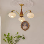 Calliope Vintage Brass Chandelier
