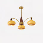 Calliope Vintage Brass Chandelier