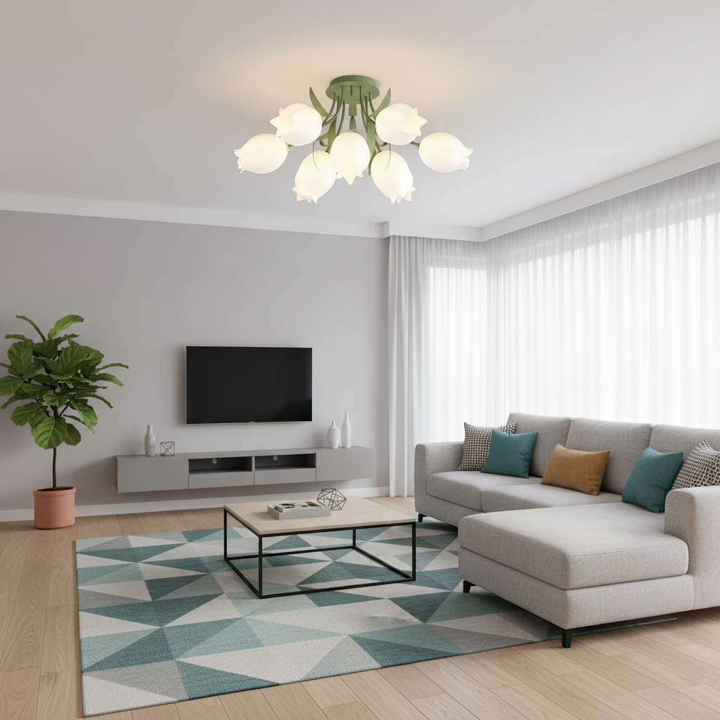 Ricko Lily Ceiling Light
