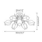 Ricko Lily Ceiling Light