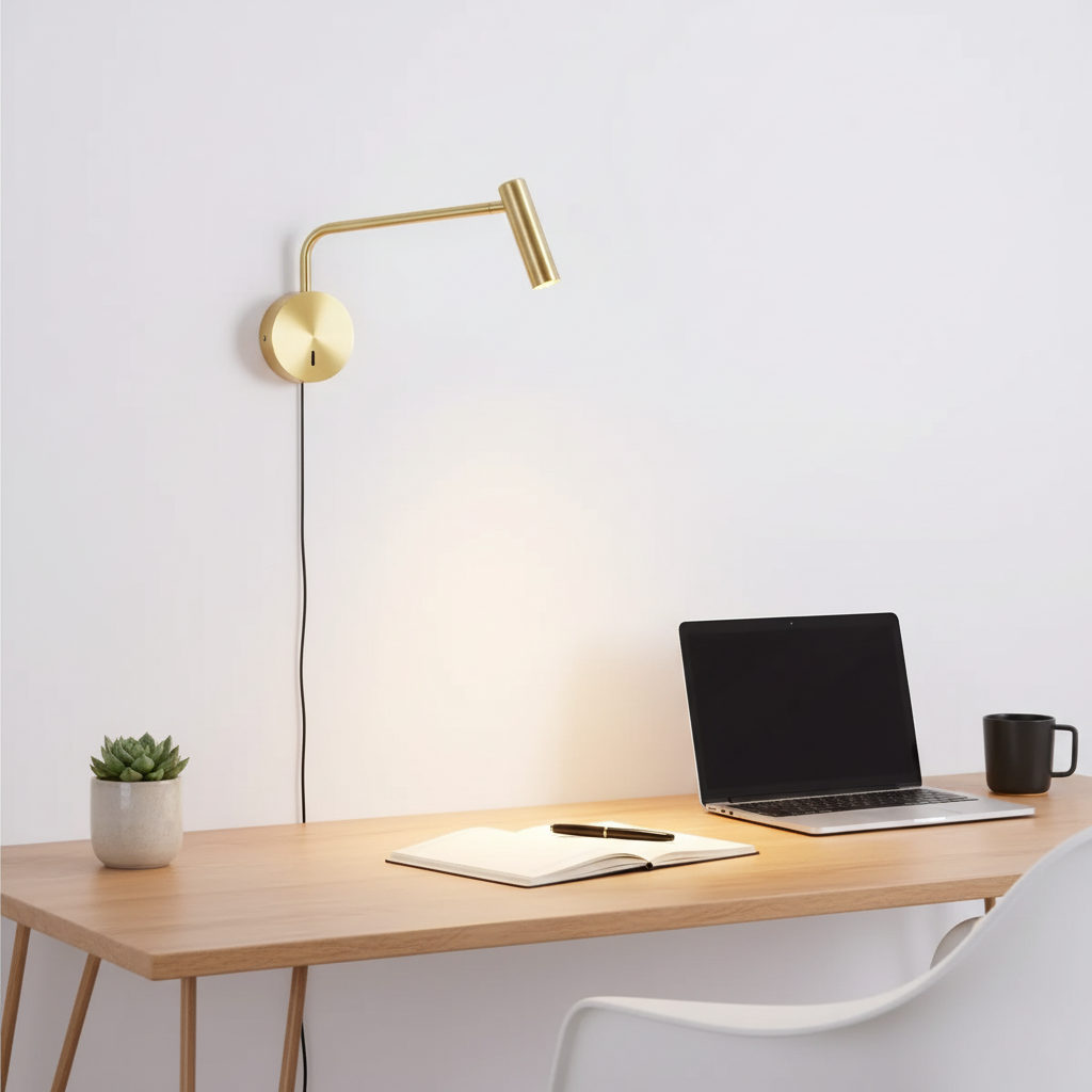 Rizo Plug-In Wall Sconce