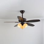 Sienna Breeze Elegant Amber Ceiling Light