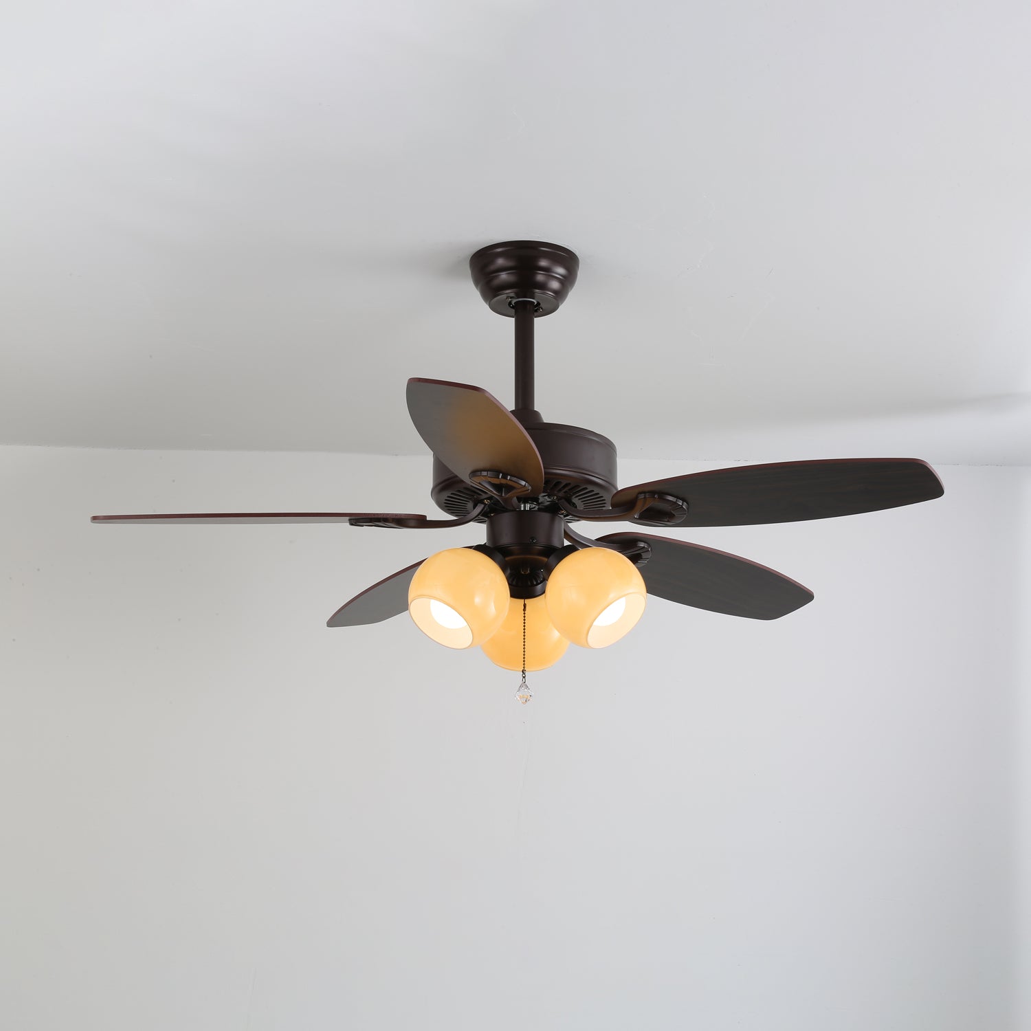 Sienna Breeze Elegant Amber Ceiling Light