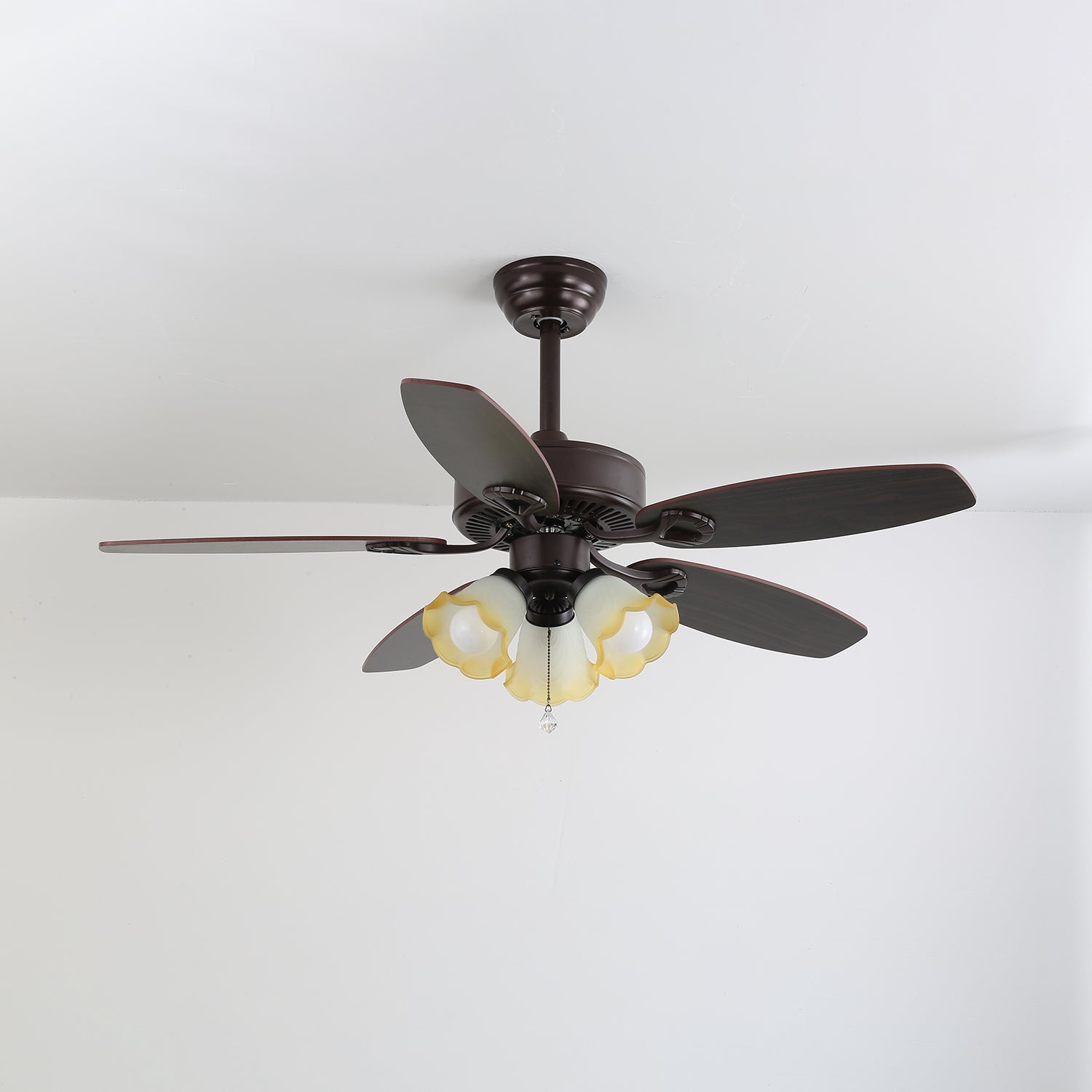 Sienna Breeze Elegant Amber Ceiling Light