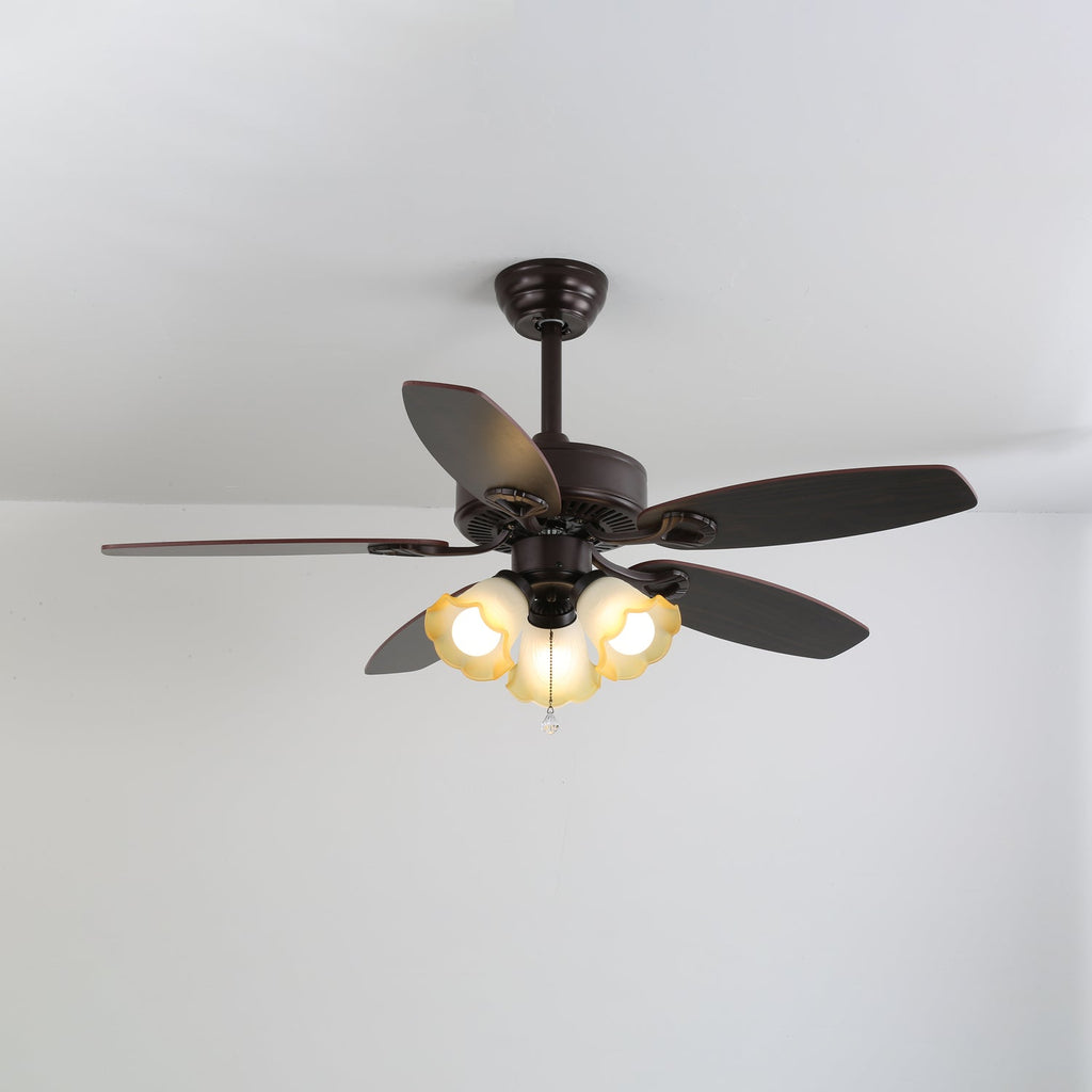 Sienna Breeze Elegant Amber Ceiling Light