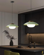 Sima Plug-In LED Saucer Pendant Light