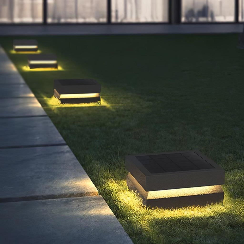 Lux Square Post Light
