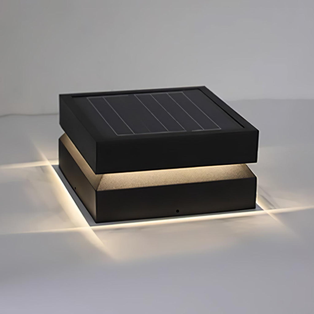 Lux Square Post Light