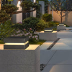 Lux Square Post Light